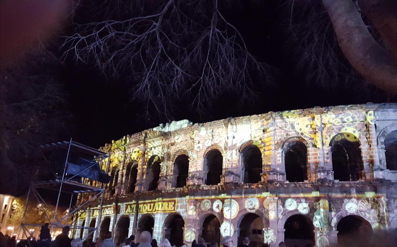 Apartmán Palmiers Et Crocos Du Vieux Nîmes Exteriér fotografie